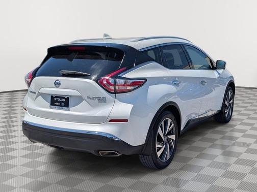 Pearl White 2018 Nissan Murano Platinum