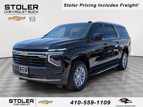 Black 2026 Chevrolet Suburban LS