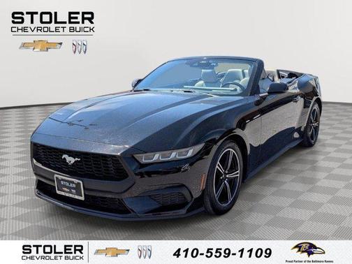 Shadow Black 2024 Ford Mustang EcoBoost