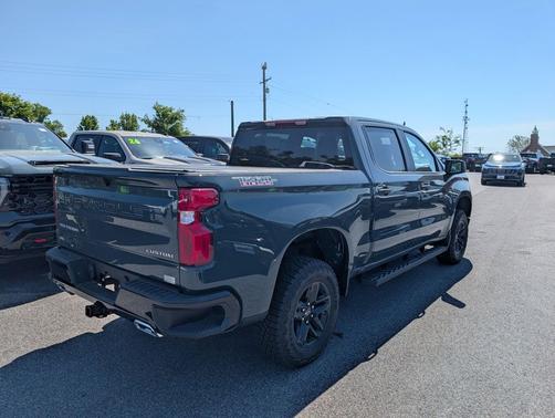 Cypress Gray 2026 Chevrolet Silverado 1500 Custom Trail Boss