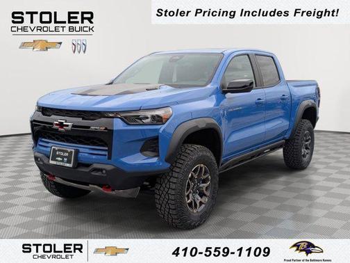 Reef Blue Metallic 2026 Chevrolet Colorado ZR2