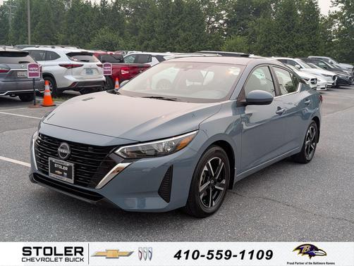 Atlantic Gray Metallic 2025 Nissan Sentra SV