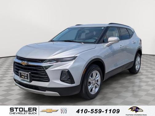 Silver Ice Metallic 2021 Chevrolet Blazer 2LT