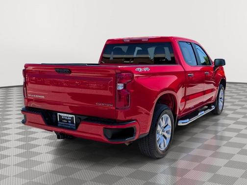 Red Hot 2022 Chevrolet Silverado 1500 Custom