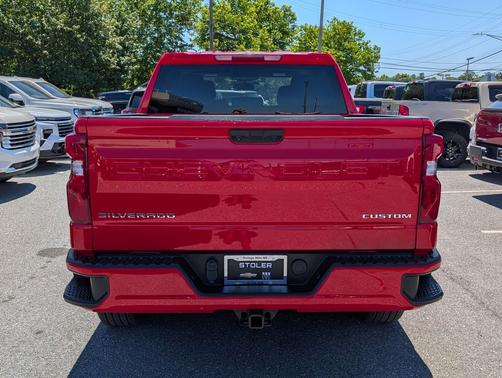 Red Hot 2022 Chevrolet Silverado 1500 Custom