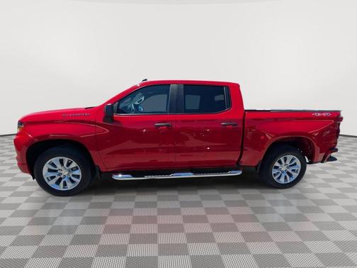 Red Hot 2022 Chevrolet Silverado 1500 Custom