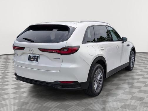Rhodium White Premium 2024 Mazda CX-90 PHEV Preferred
