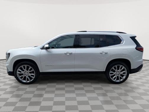 White Frost Tricoat 2024 GMC Acadia Denali