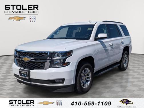 Summit White 2020 Chevrolet Tahoe LT