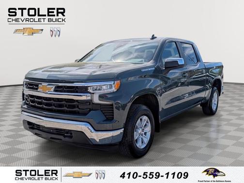 Cypress Gray 2025 Chevrolet Silverado 1500 LT