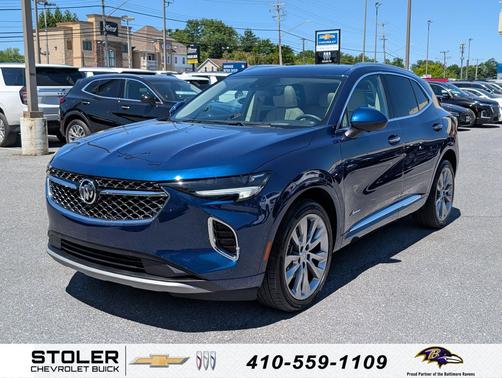 Sapphire Metallic 2023 Buick Envision Avenir AWD