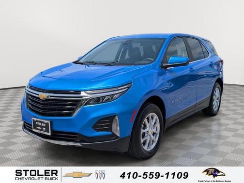 Riptide Blue Metallic 2024 Chevrolet Equinox 1LT