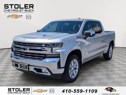 Silver Ice Metallic 2021 Chevrolet Silverado 1500 LTZ