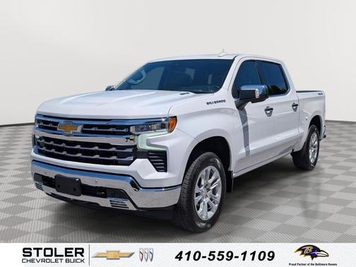 Summit White 2023 Chevrolet Silverado 1500 LTZ