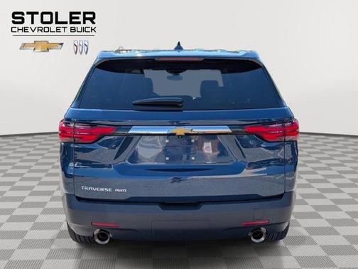 Northsky Blue Metallic 2023 Chevrolet Traverse LS