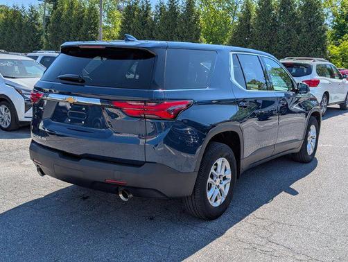 Northsky Blue Metallic 2023 Chevrolet Traverse LS