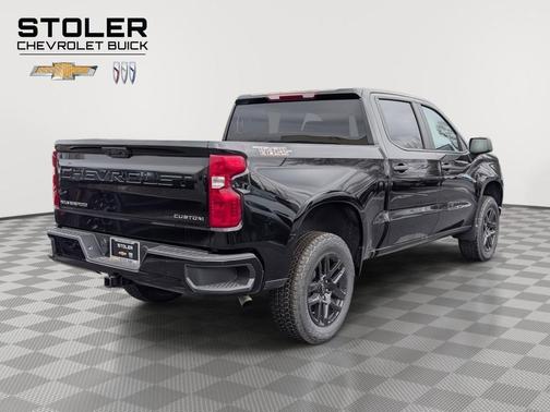 Black 2026 Chevrolet Silverado 1500 Custom Trail Boss