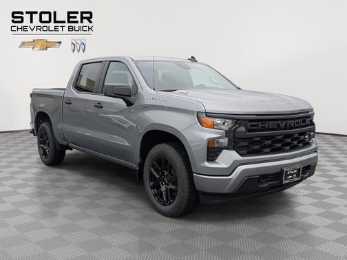 Sterling Gray Metallic 2026 Chevrolet Silverado 1500 Custom