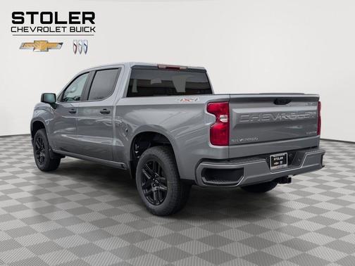 Sterling Gray Metallic 2026 Chevrolet Silverado 1500 Custom
