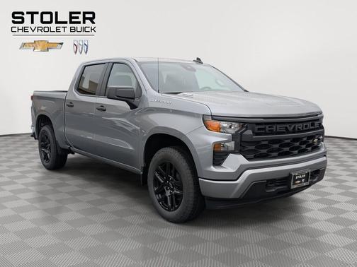 Sterling Gray Metallic 2026 Chevrolet Silverado 1500 Custom