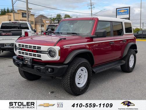 Ruby Red Metallic Tinted Clearcoat 2026 Ford Bronco Heritage Edition