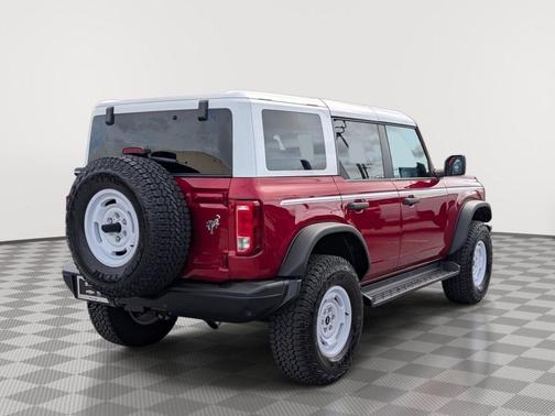 Ruby Red Metallic Tinted Clearcoat 2026 Ford Bronco Heritage Edition