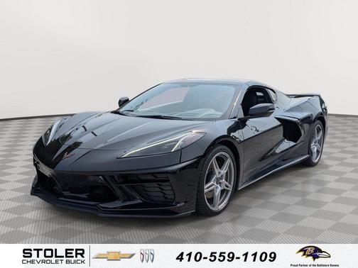Black 2023 Chevrolet Corvette Stingray w/3LT