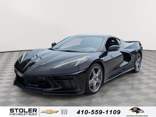 Black 2023 Chevrolet Corvette Stingray w/3LT