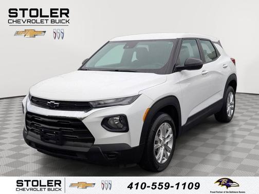 Summit White 2023 Chevrolet Trailblazer LS