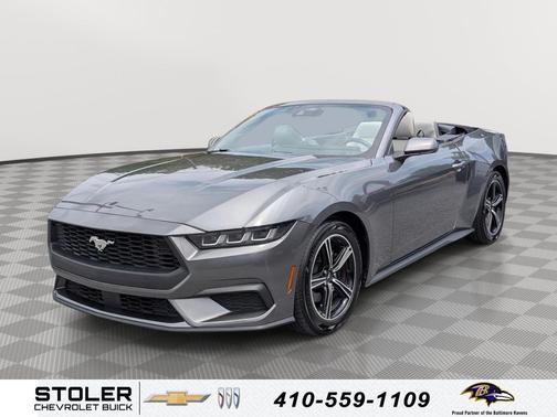Carbonized Gray Metallic 2024 Ford Mustang EcoBoost Premium