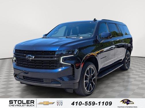 Midnight Blue Metallic 2024 Chevrolet Suburban RST