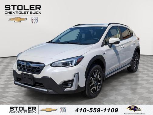 Crystal White Pearl 2023 Subaru Crosstrek Hybrid Base