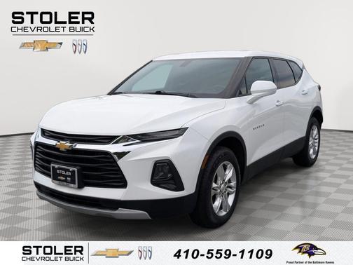 Summit White 2019 Chevrolet Blazer 1LT