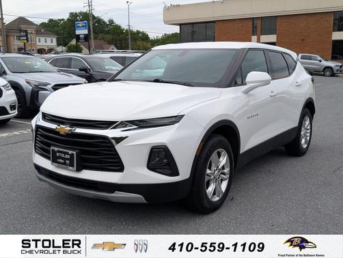Summit White 2019 Chevrolet Blazer 1LT