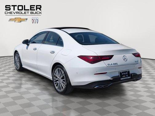 Digital White Metallic 2025 Mercedes-Benz CLA 250 4MATIC