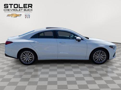 Digital White Metallic 2025 Mercedes-Benz CLA 250 4MATIC