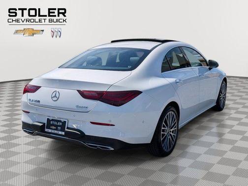 Digital White Metallic 2025 Mercedes-Benz CLA 250 4MATIC