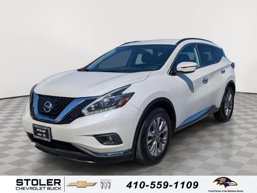 Pearl White 2018 Nissan Murano SV