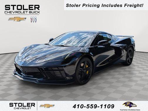 Black 2026 Chevrolet Corvette Stingray w/2LT