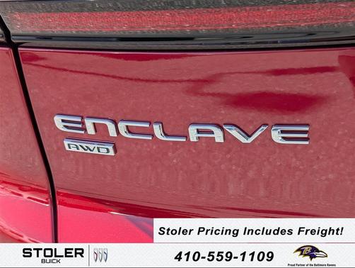 cherry red tintcoat 2026 Buick Enclave Preferred