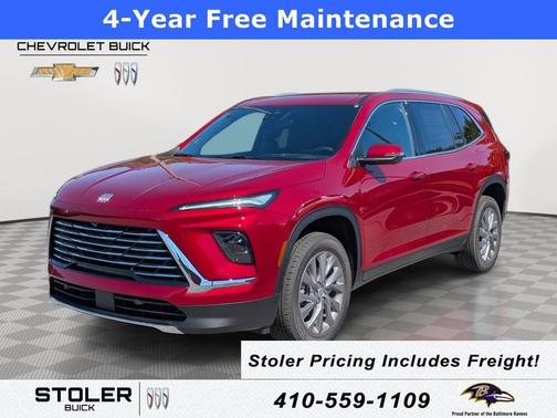 cherry red tintcoat 2026 Buick Enclave Preferred