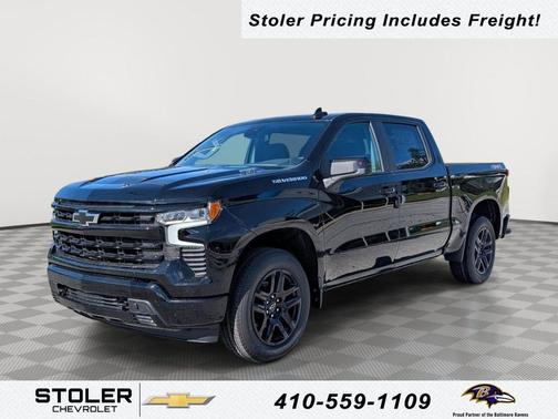 Black 2026 Chevrolet Silverado 1500 RST