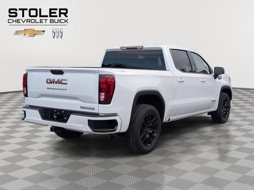 Summit White 2023 GMC Sierra 1500 Elevation