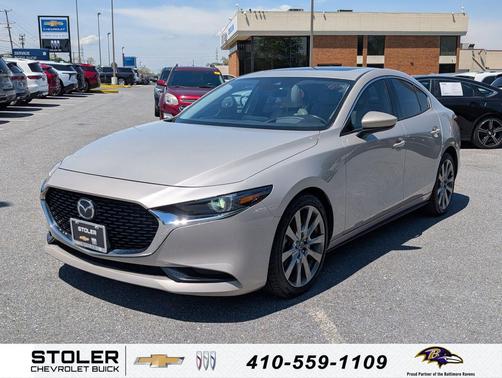 Platinum Quartz Metallic 2022 Mazda Mazda3 AWD w/Premium Package
