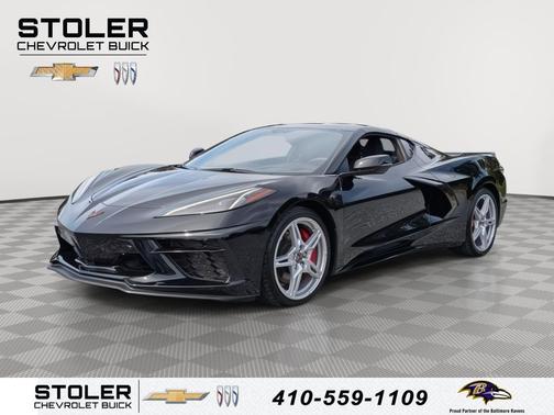 Black 2020 Chevrolet Corvette Stingray w/3LT