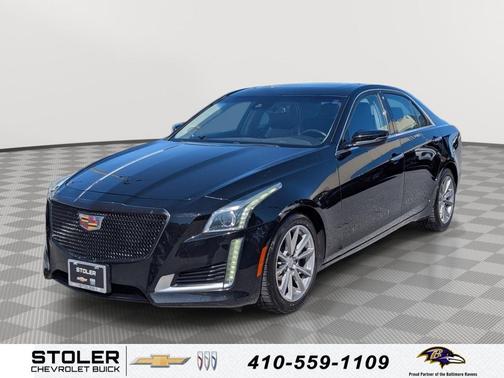 Stellar Black Metallic 2019 Cadillac CTS 3.6L Luxury