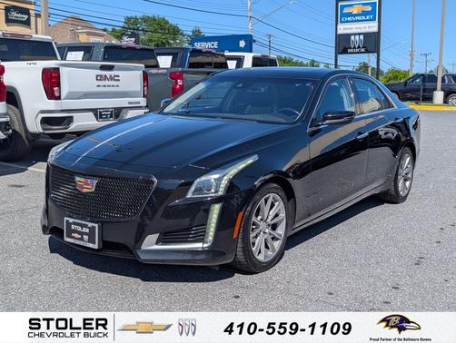 Stellar Black Metallic 2019 Cadillac CTS 3.6L Luxury