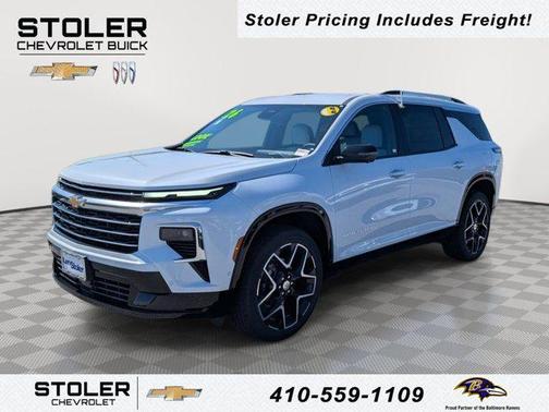 Polar White Tricoat 2026 Chevrolet Traverse High Country