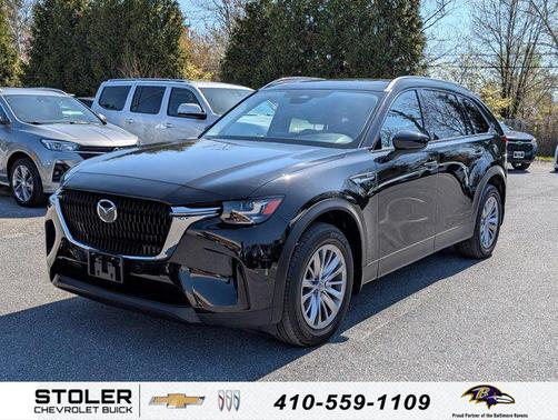Jet Black Mica 2024 Mazda CX-90 PHEV Preferred
