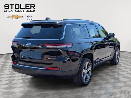 Diamond Black Crystal Pearlcoat 2022 Jeep Grand Cherokee L Limited